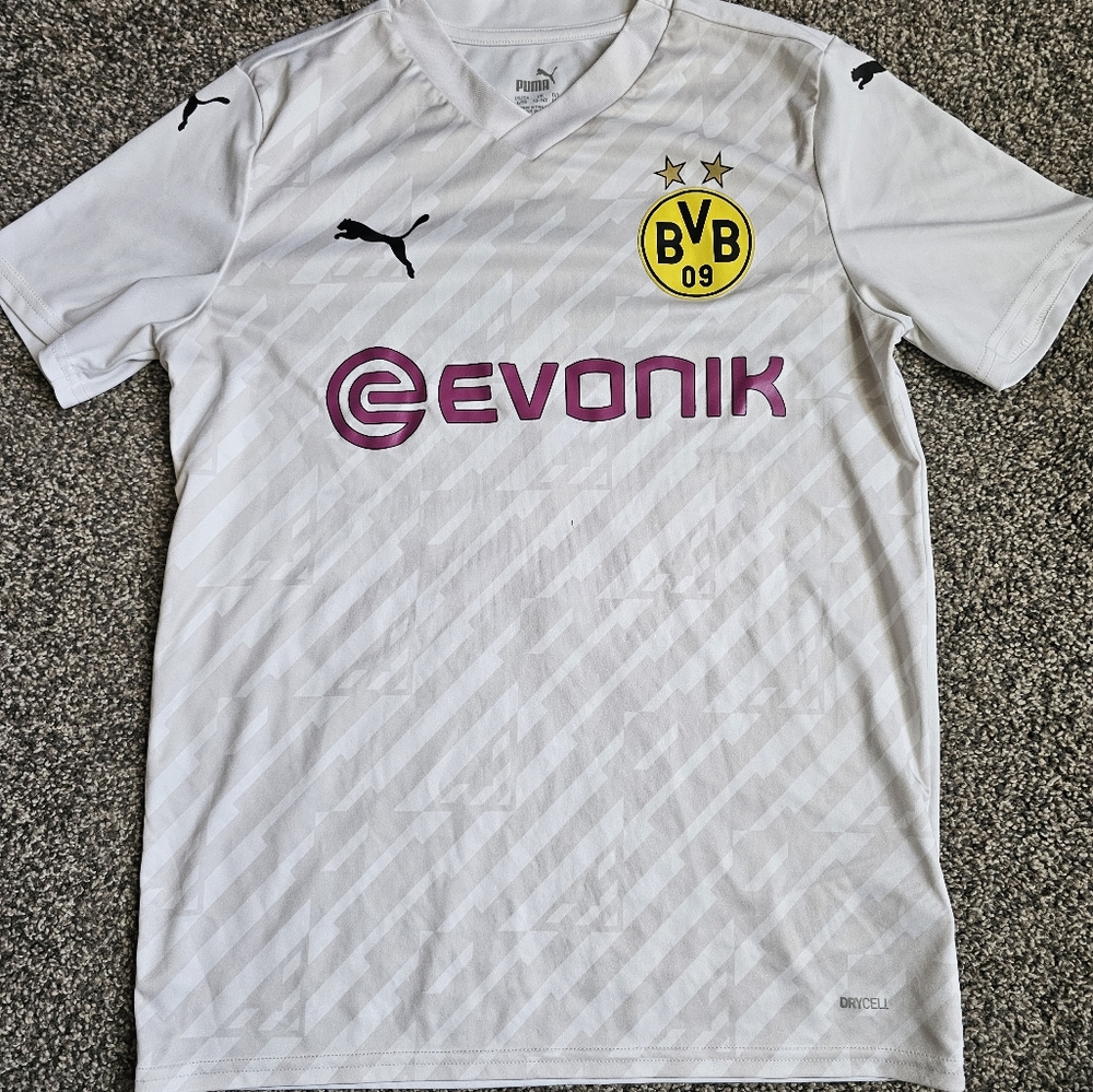 Puma BVB Evonik Jersey Soccer Football 9 White